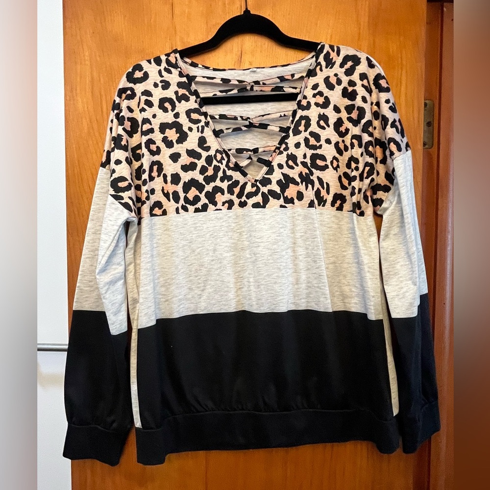 Leopard Print Top